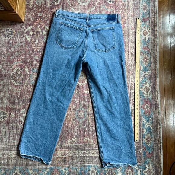 Abercrombie & Fitch Women’s The 90’s Relaxed Jean High Rise size 34- 18R - Picture 9 of 11